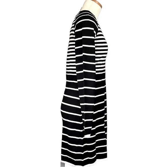 Trina Turk Stripe Wool Sweater Dress, Small & Medium - Picture 7 of 11